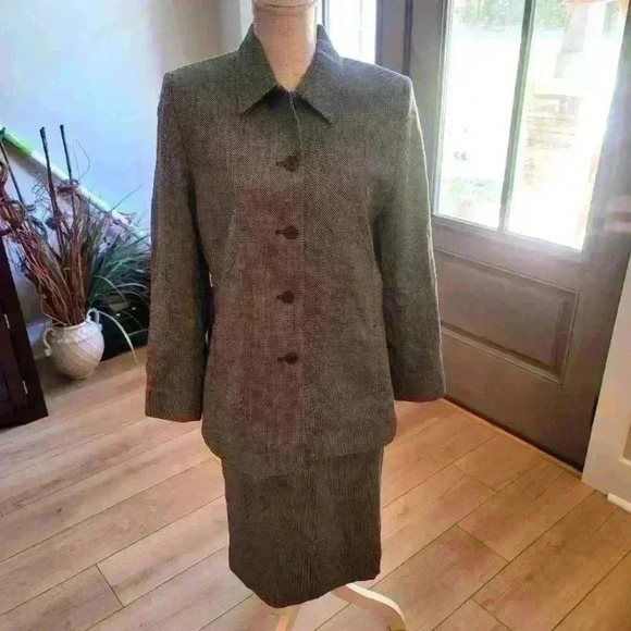 Vintage Pendleton Suit Skirt Only - See notes for Jacket - Picture 1 of 14